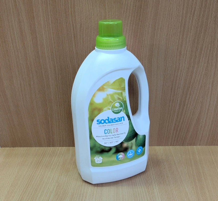 SODASAN Prací gel Color limetka 1,5 l