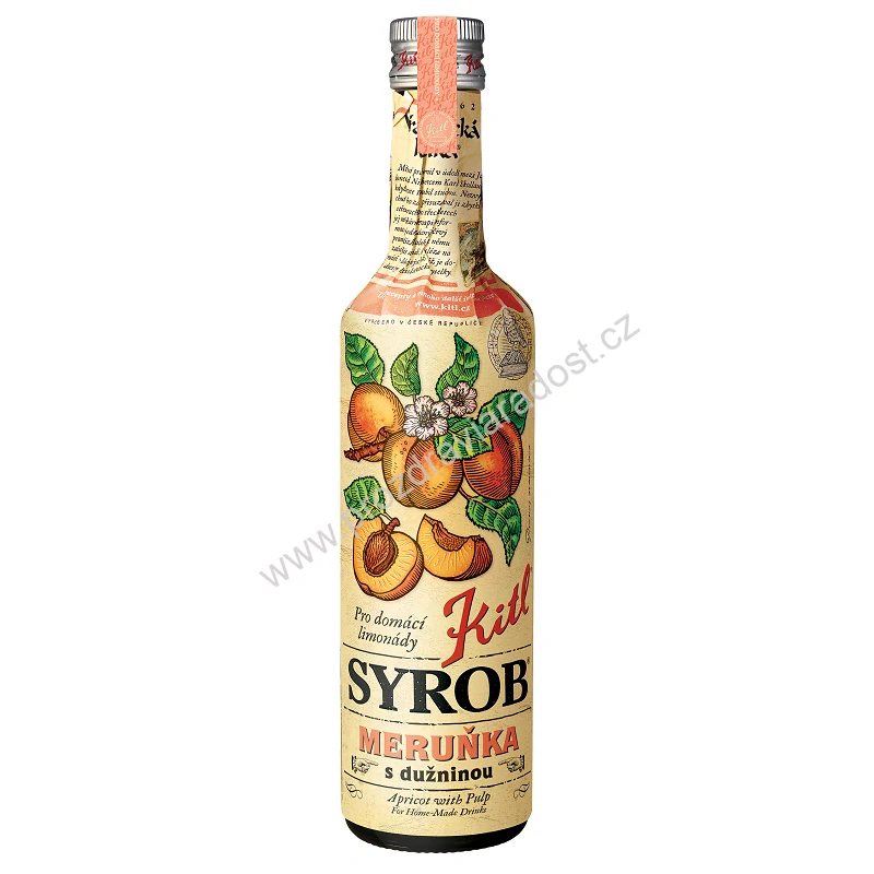 Syrob Meruňka 500 ml KITL