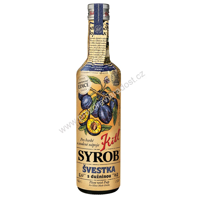 Syrob Švestka 500 ml KITL