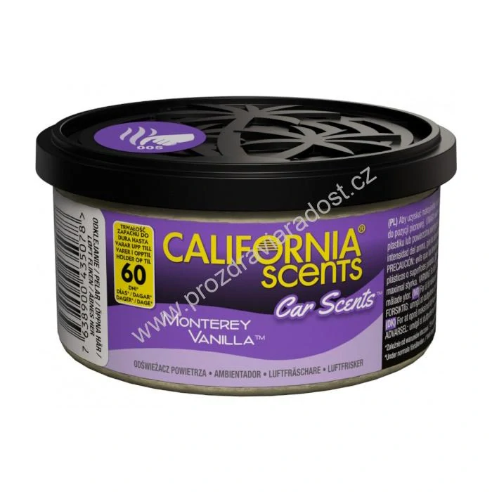 Vůně do auta Monteray Vanilla 42 g California Scents