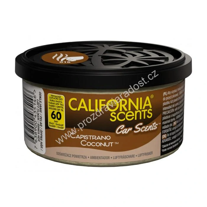 Vůně do auta Capistrano Coconut 42 g California Scents