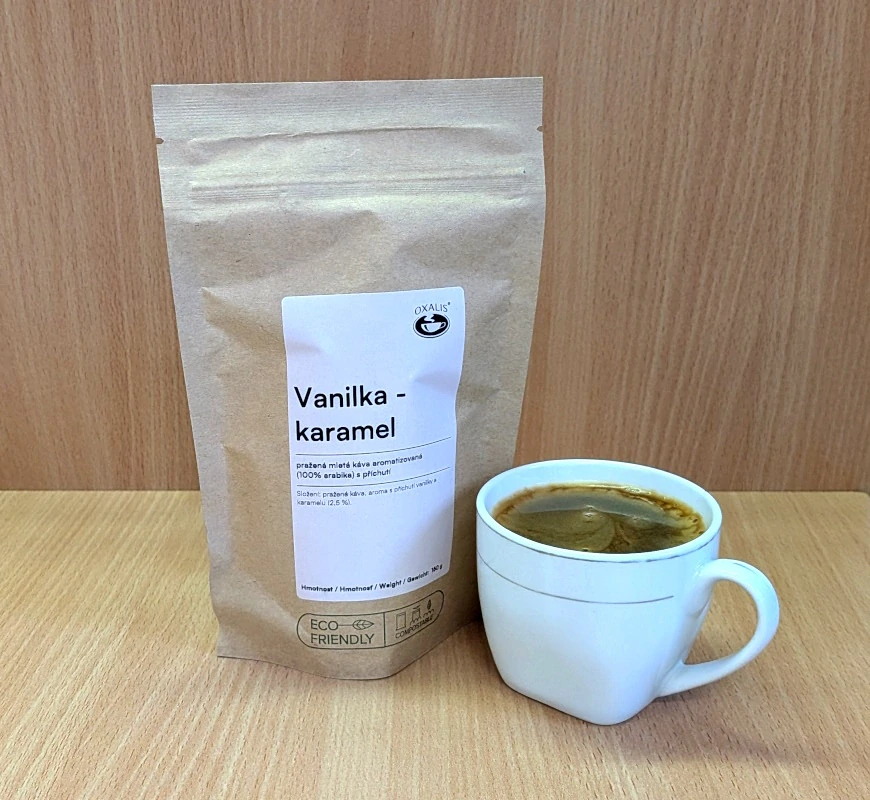 Káva Vanilka Karamel 150 g OXALIS
