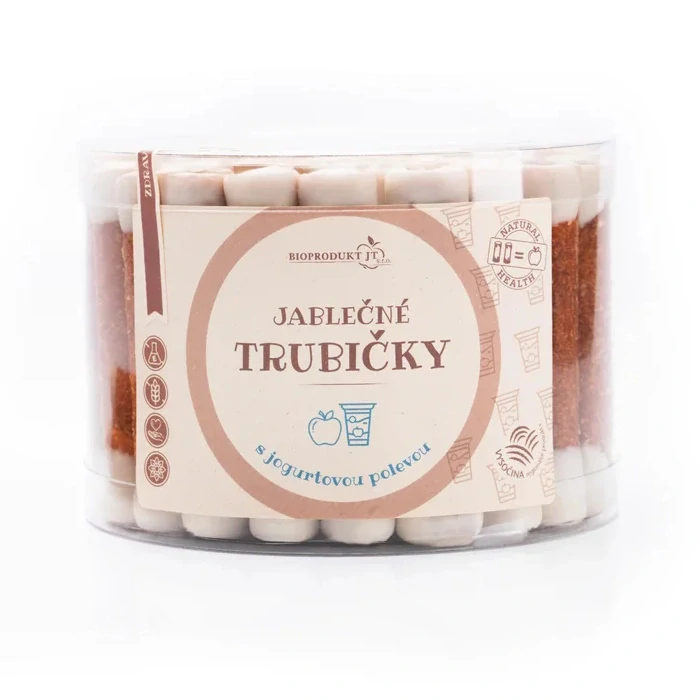 Trubička jablečná s jogurtem