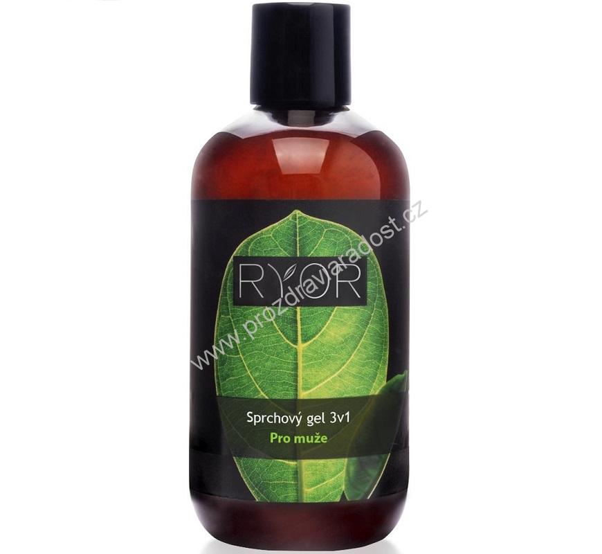 Sprchový gel 3v1 pro muže 250 ml RYOR