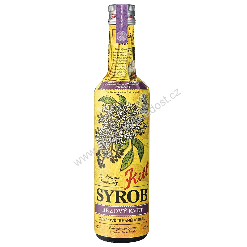 Syrob Bezový květ 500 ml KITL