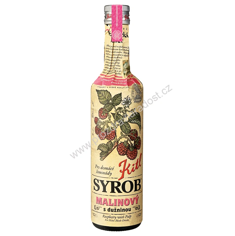 Syrob Malinový 500 ml KITL