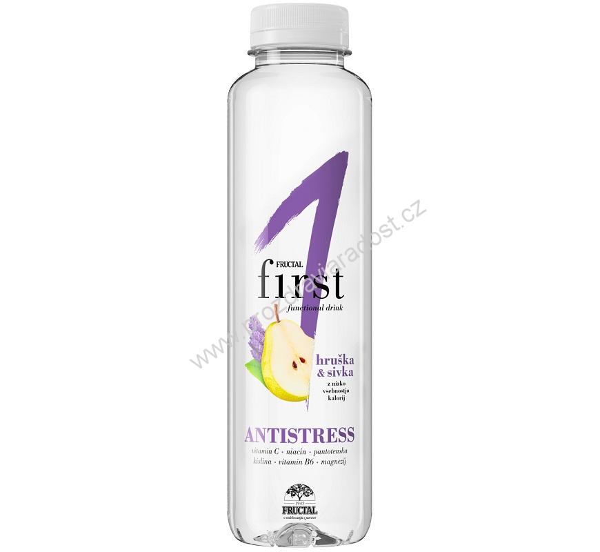 Fructal drink Antistress hruška-levandule 500 ml