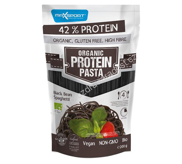 Protein pasta čer. fazole 200 g Maxsport