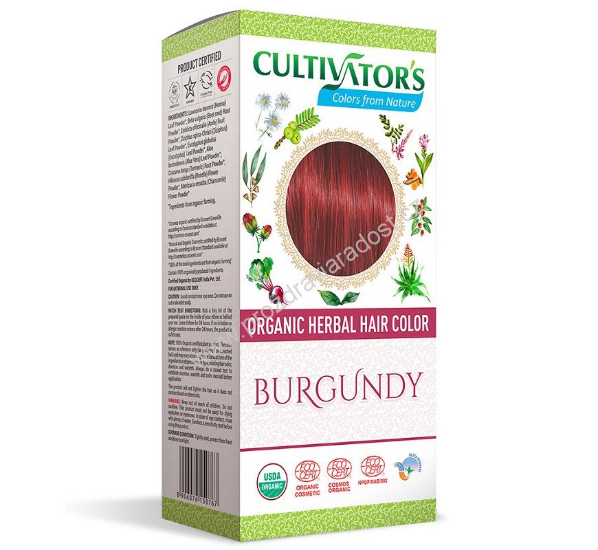 CULTIVATOR barva na vlasy Burgundská