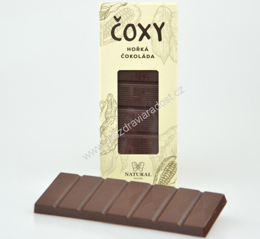 ČOXY hořká 70% čokoláda s xylitolem 50 g NATURAL J.