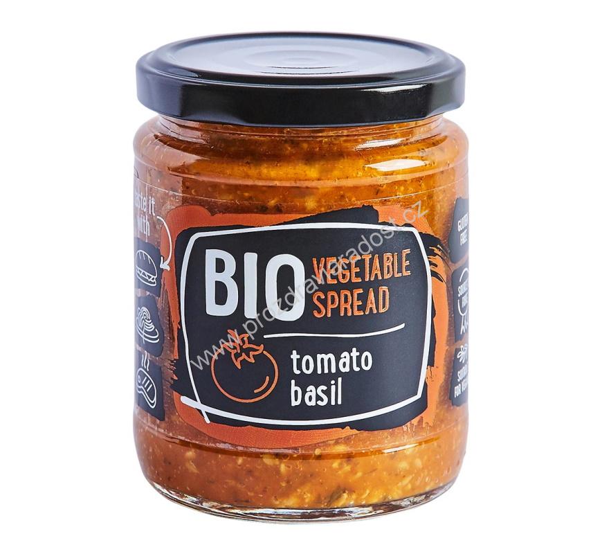 Pomazánka rajčatová s bazalkou 235 g BIO RUDOLFS