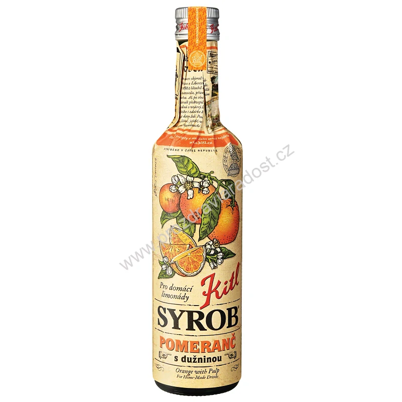 Syrob Pomeranč 500 ml KITL