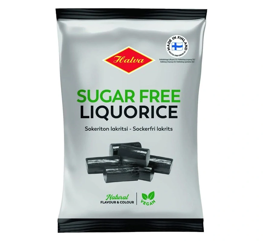 Originál finská lékořice bez přid. cukru 90 g HALVA