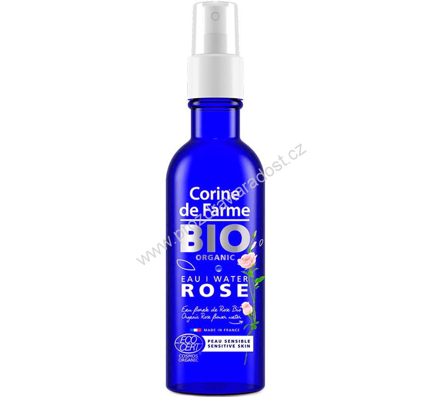Růžová voda 200 ml BIO CORINE DE FARME