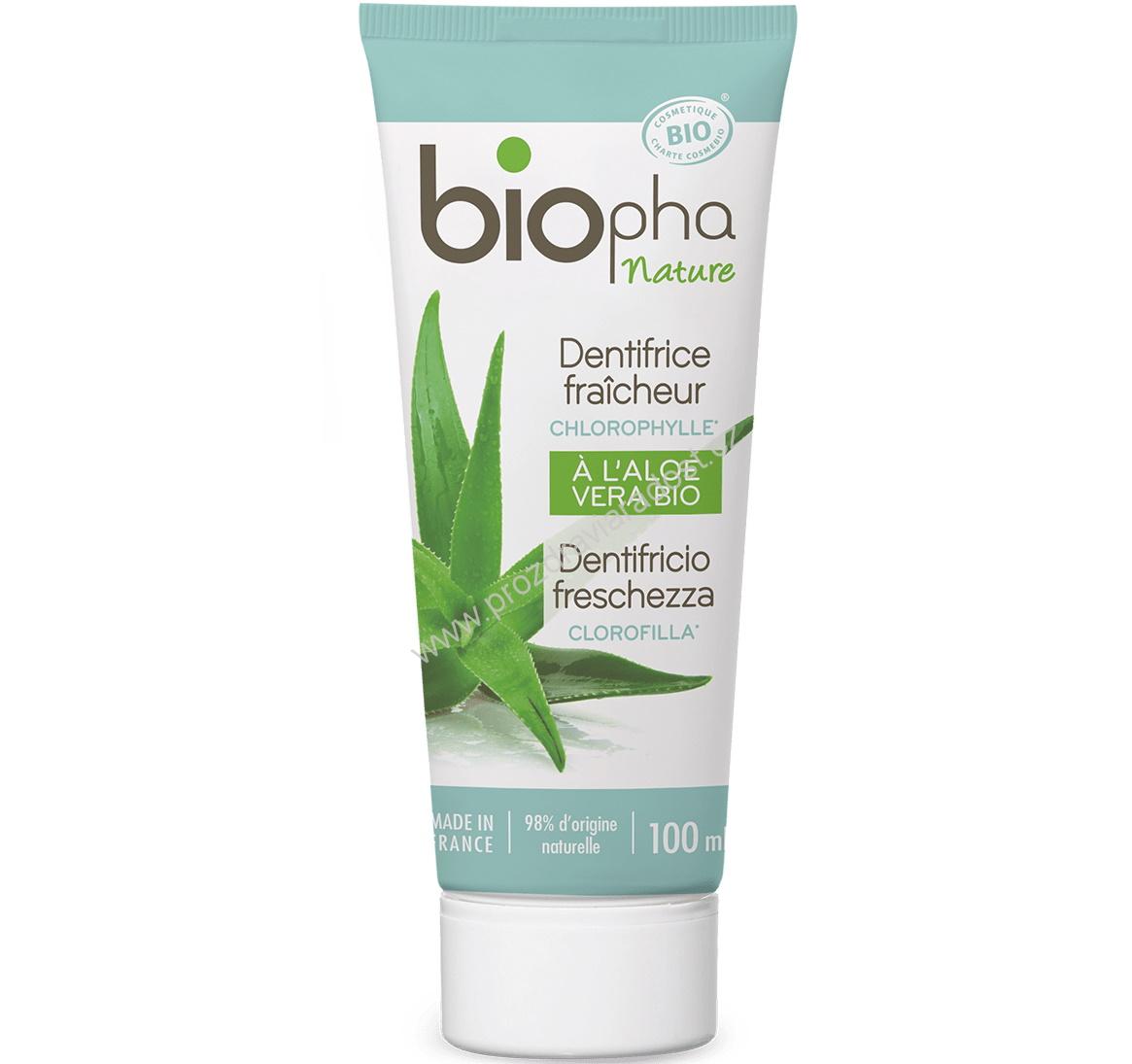 Zubní pasta posilující s chlorofylem 100 ml BIOpha