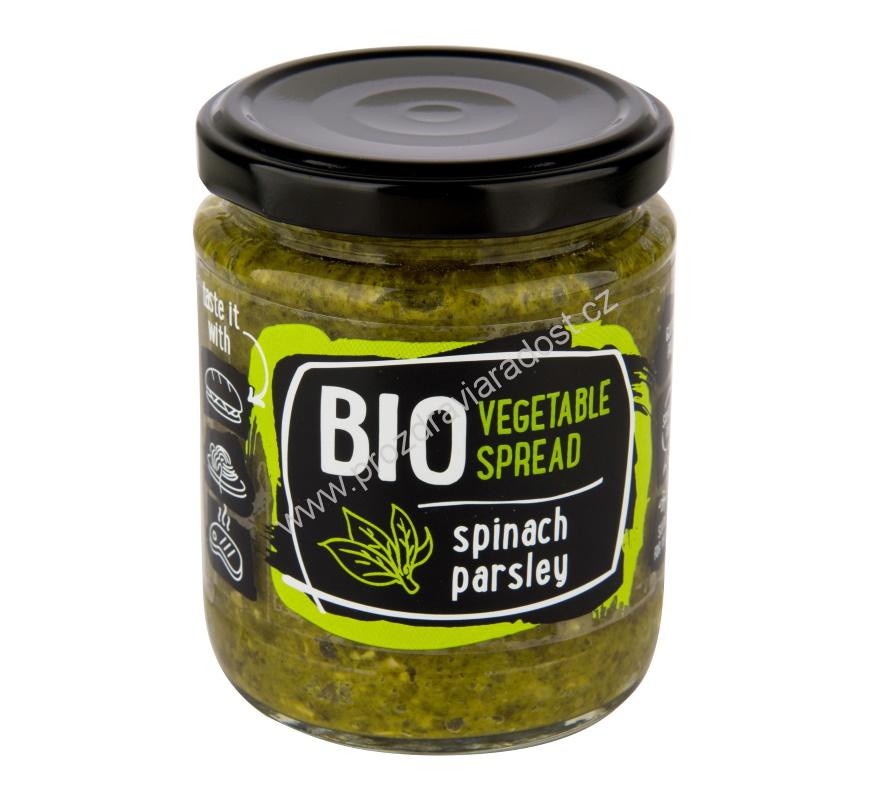 Pomazánka špenátová s petrželí 235 g BIO RUDOLFS