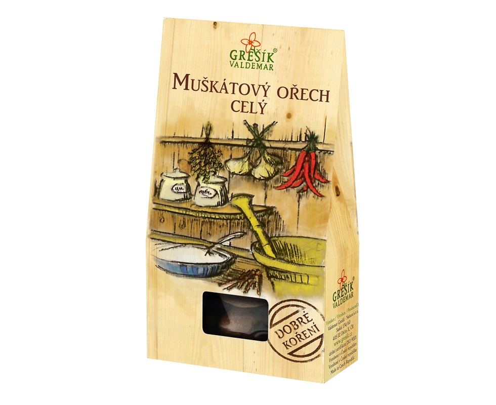 Dobré koření Muškátový ořech 3 ks