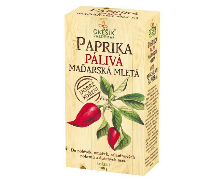 Paprika pálivá maďarská mletá 100 g