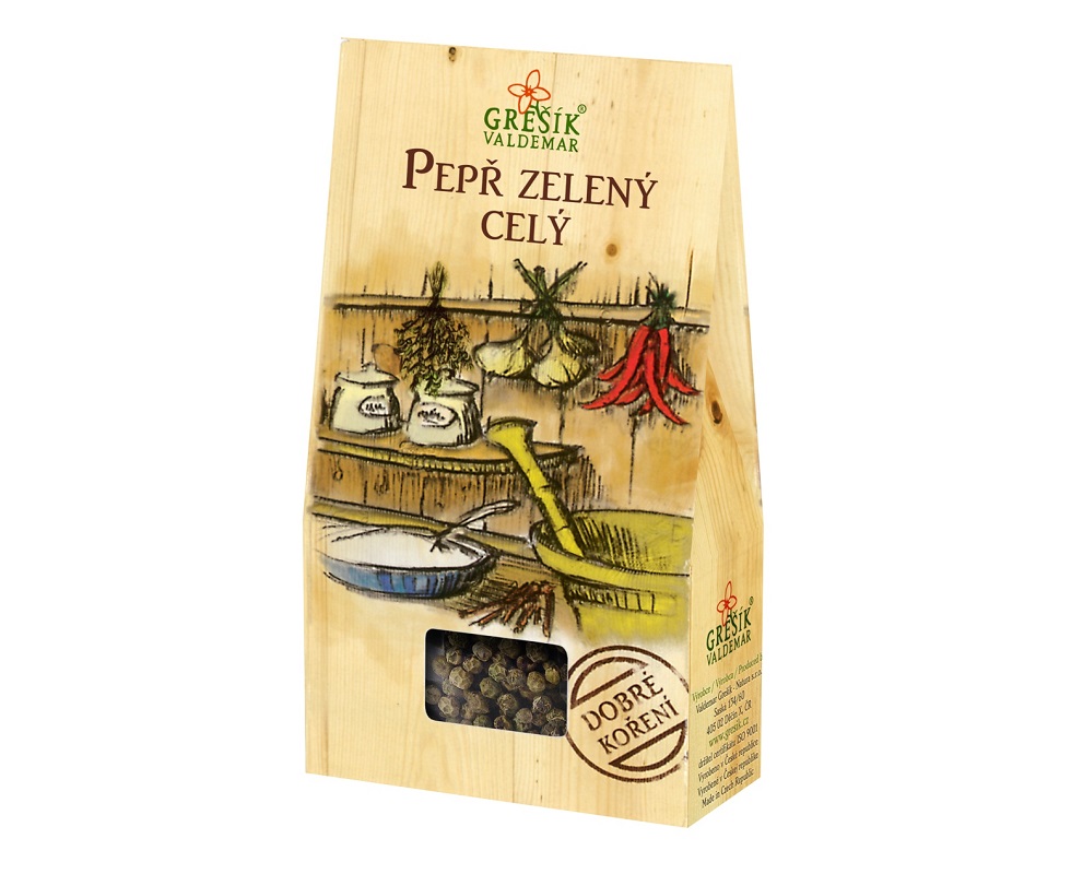 Dobré koření Pepř zelený celý 15 g