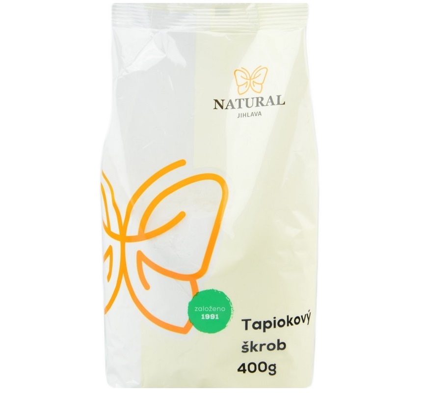 Škrob tapiokový 400 g NATURAL J.