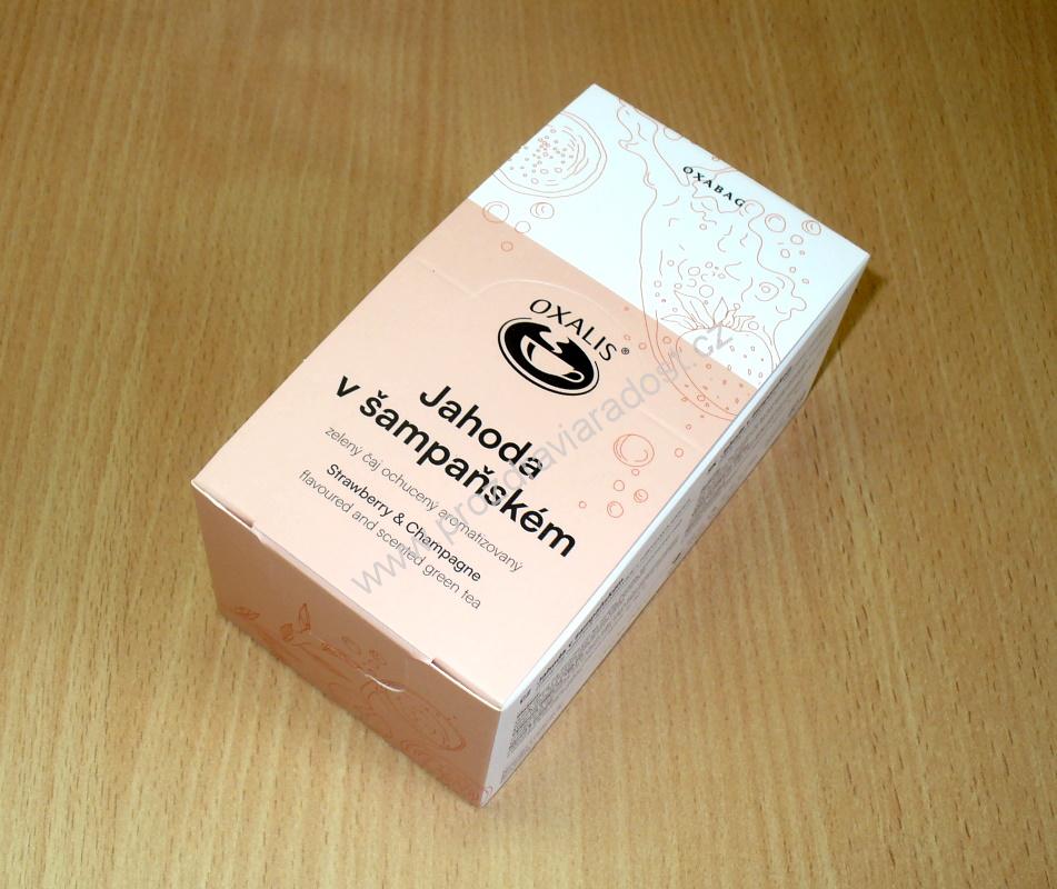 Jahoda v šampaňském 10x4g Oxabag OXALIS