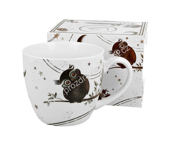 Porcelánový hrnek 460 ml Charming owls