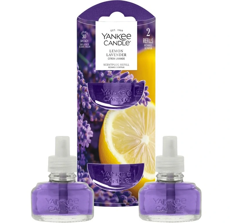 Yankee Candle Náhradní náplň (2 ks) do strojku Lemon Lavender