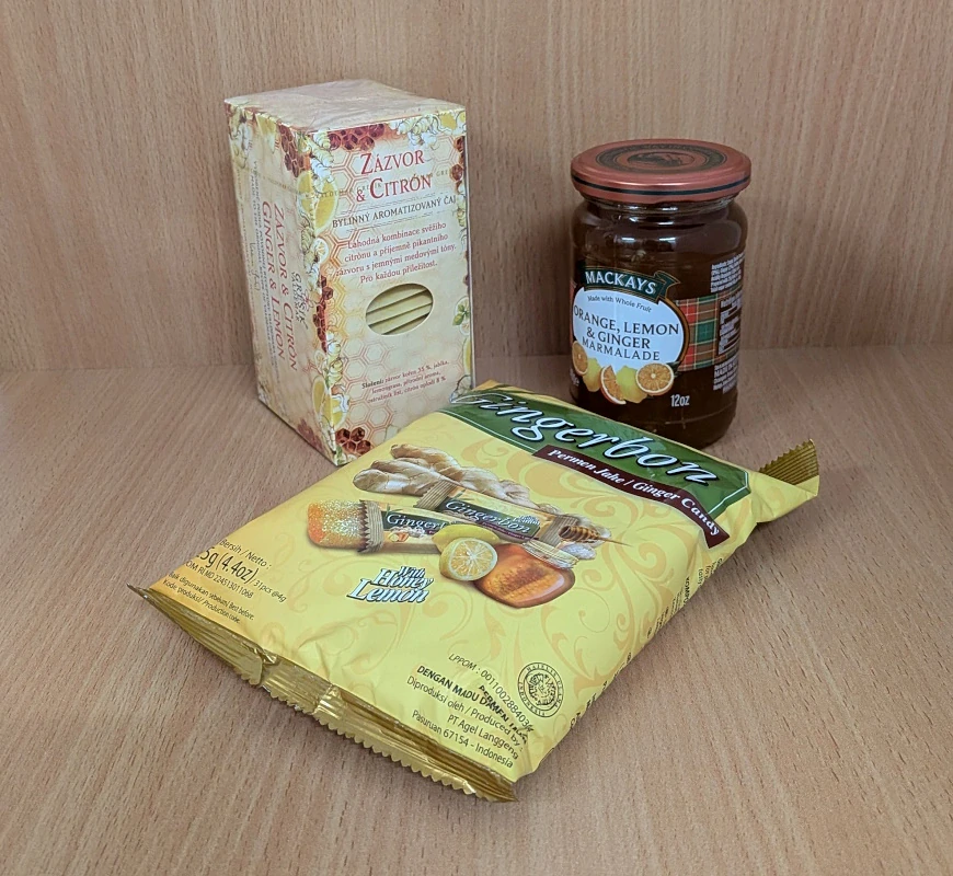 Dárkový balíček Zázvor a citrón