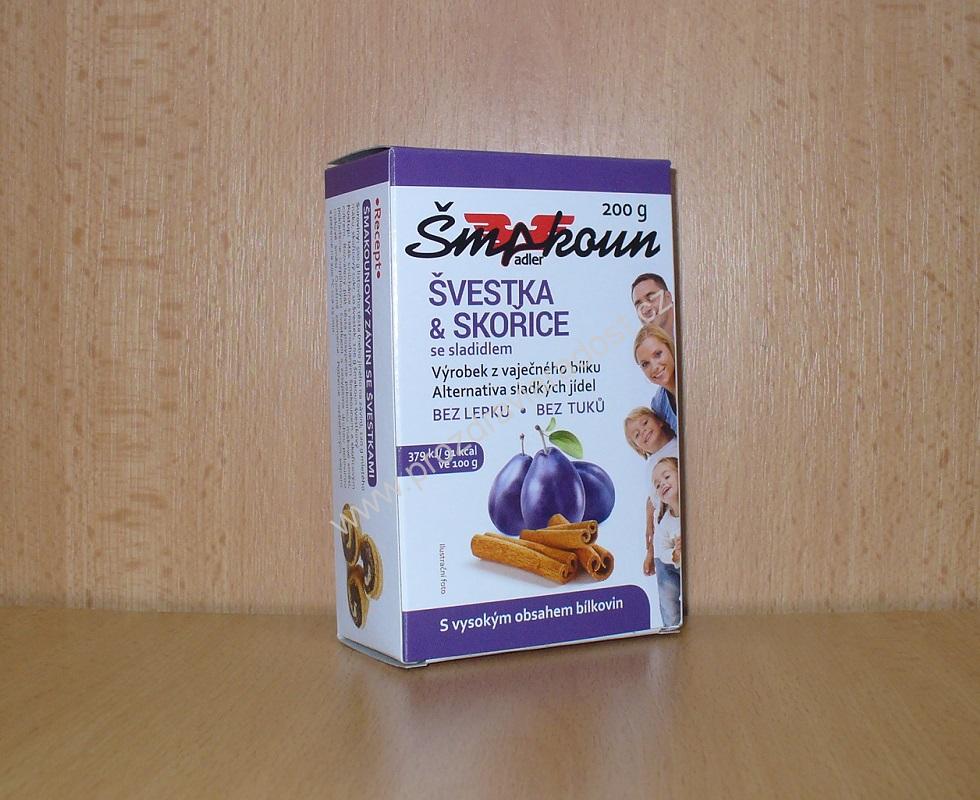 Šmakoun švestka a skořice 200 g