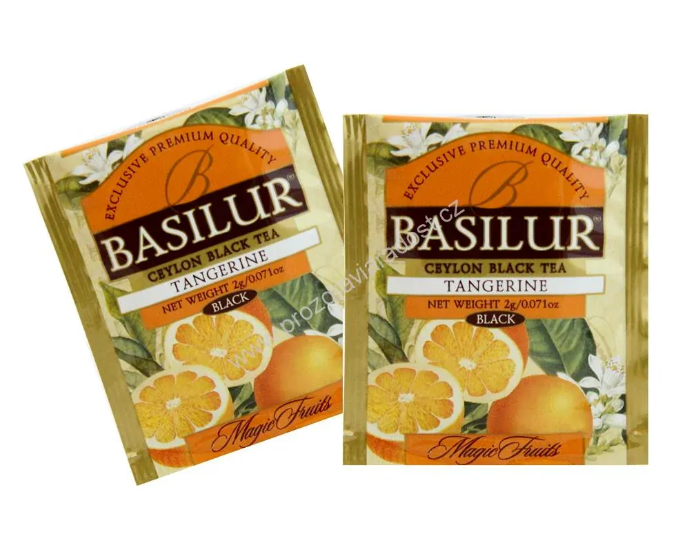 Basilur Magic Tangerine Black 25x2 g
