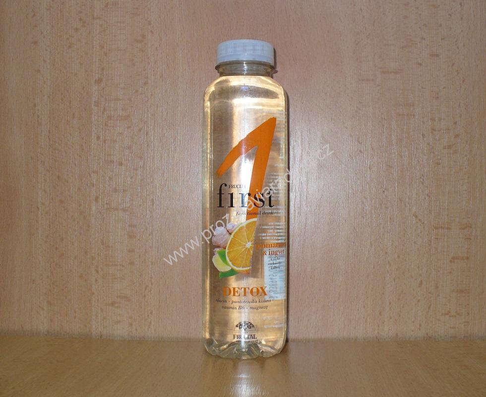 Fructal drink Detox pomeranč-zázvor 500 ml