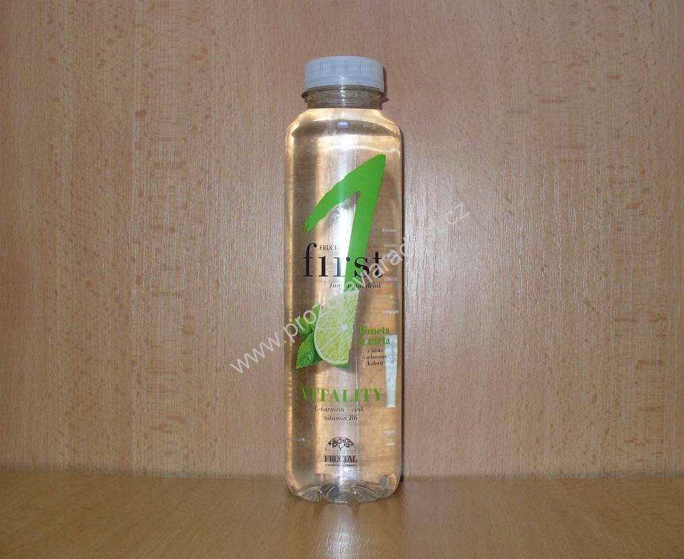 Fructal drink Vitality limetka-máta 500 ml