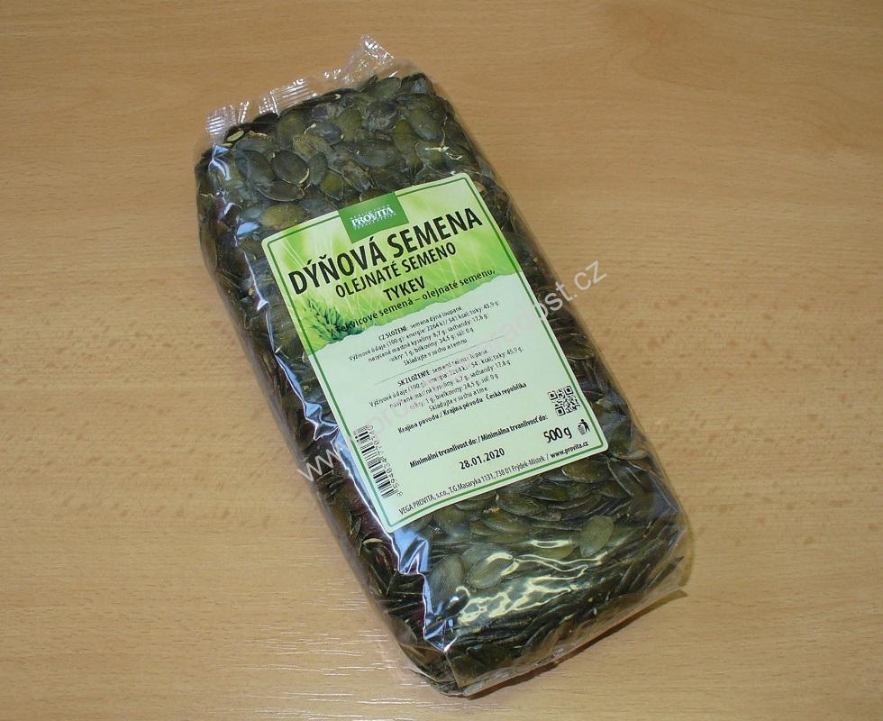 Dýňová semínka loupaná česká 500 g PROVITA
