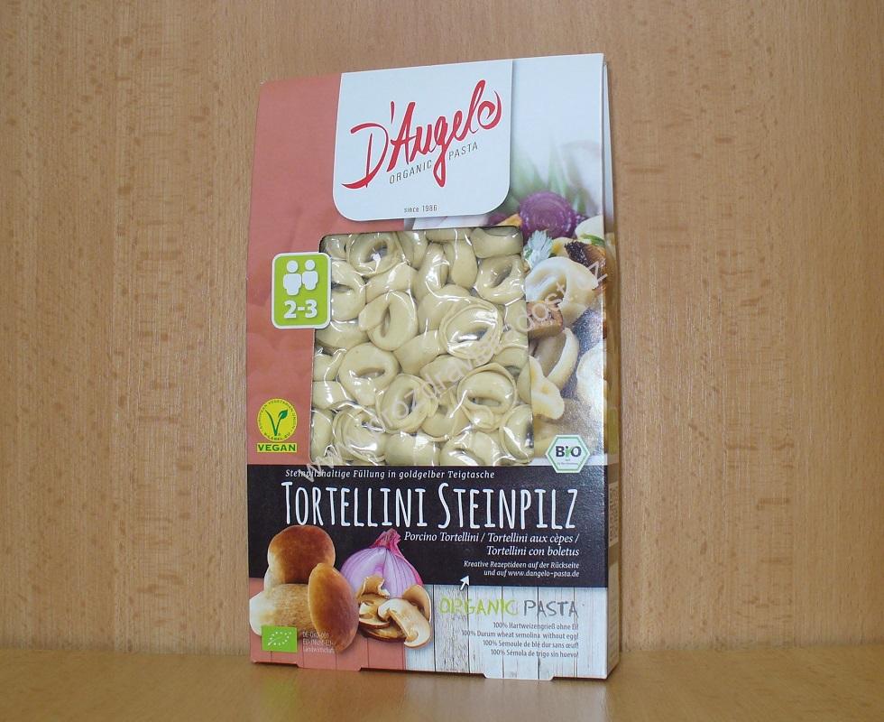 Tortellini Hřiby 250 g Bio D´Angelo