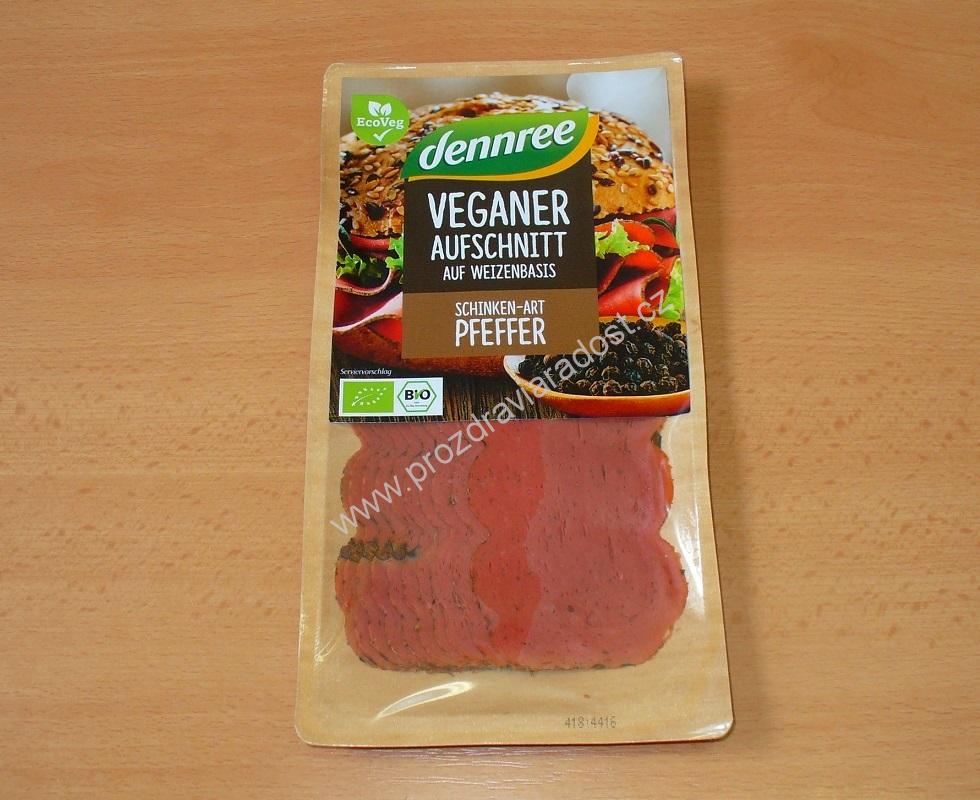 Veganské řezy s pepřem 90 g Dennree