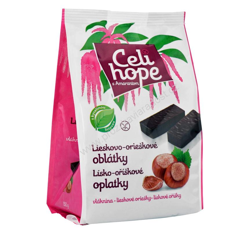 Celihope Oplatky lískooříškové bezlepkové 150 g PLH