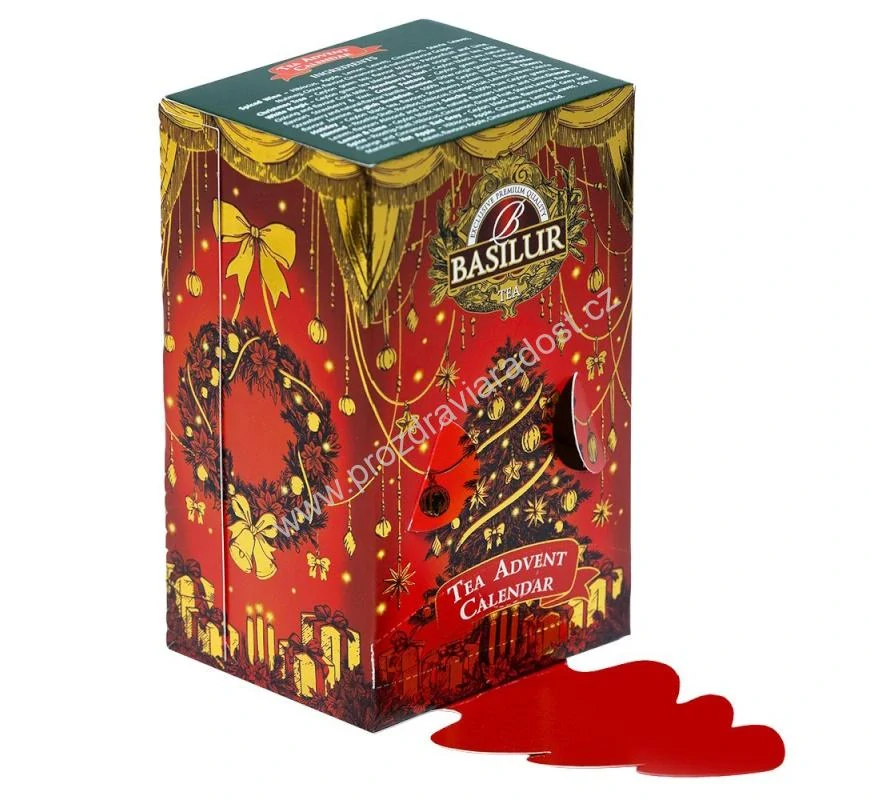 Basilur Advent Calendar Mini přebal 24 sáčků