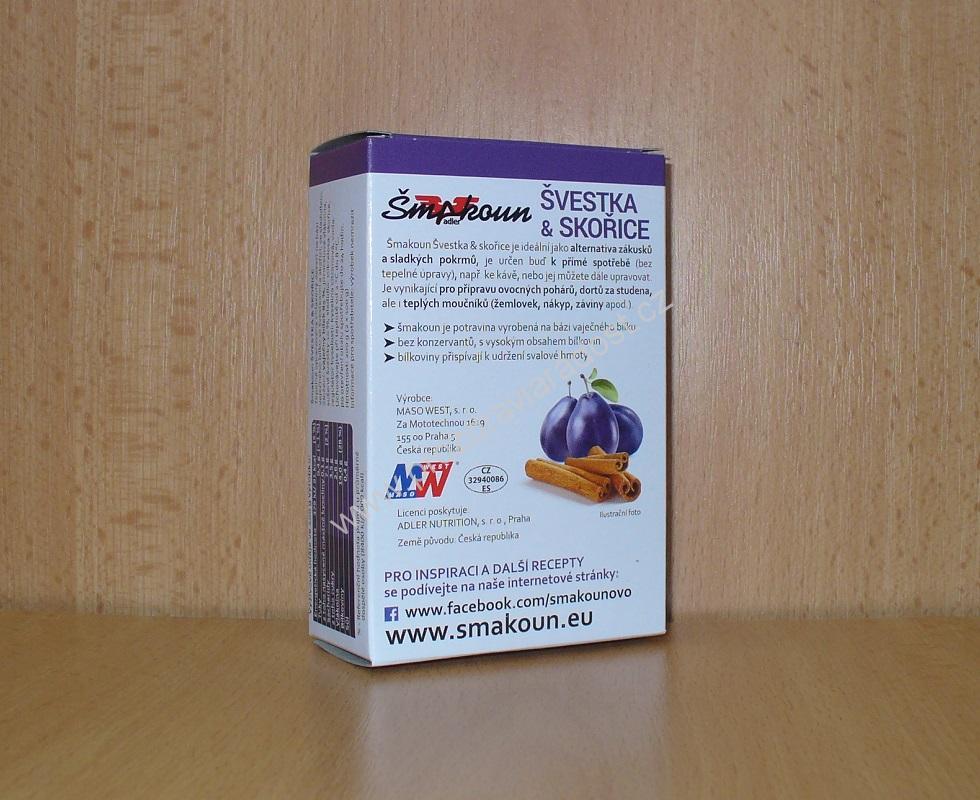 Šmakoun švestka a skořice 200 g