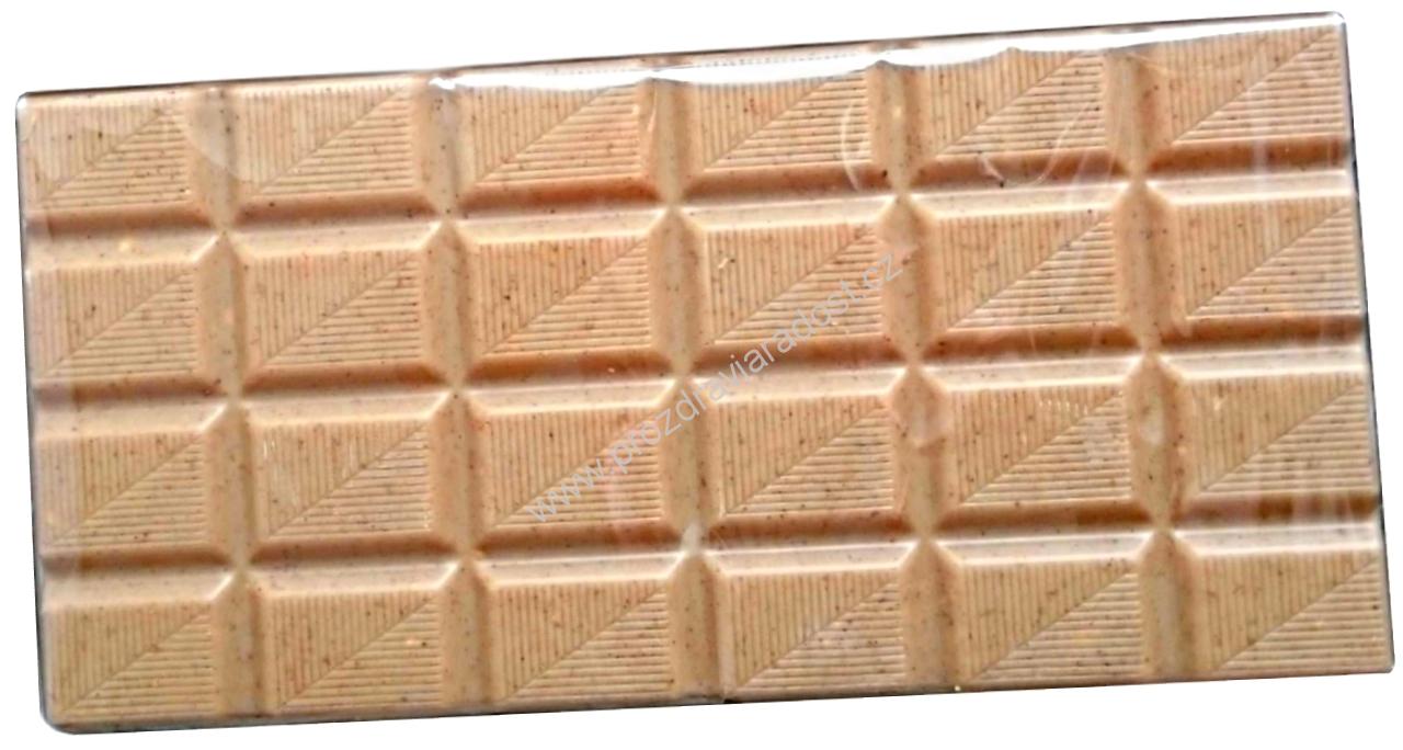 iChoc bílý nugát s oříšky 80 g Bio vegan