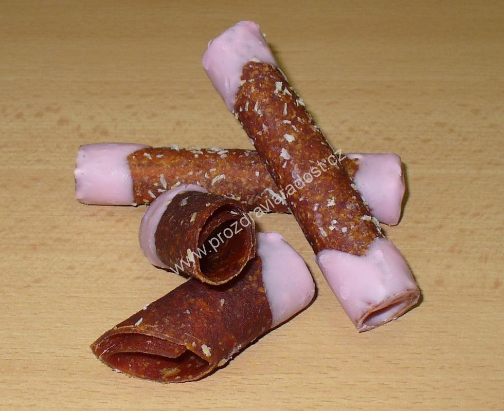 Trubička jablečná s jahodovým jogurtem TRUTNA
