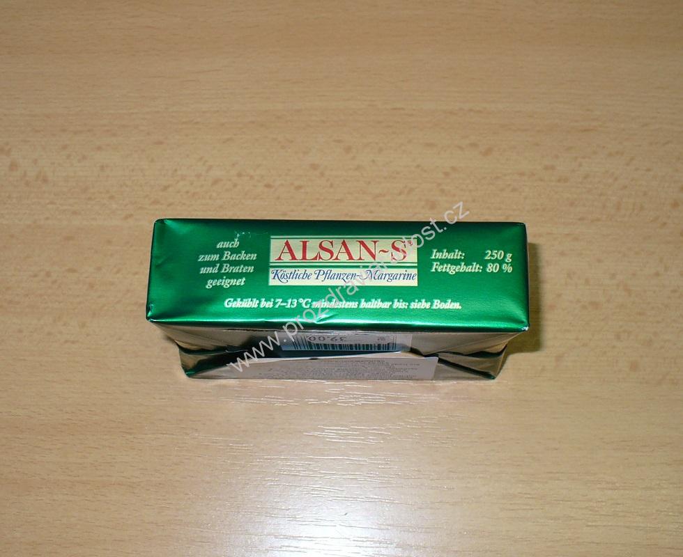 Alsan-S-rostlinný margarín 250 g