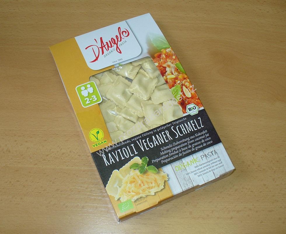 Ravioli Veganská náplň 250 g Bio D´Angelo