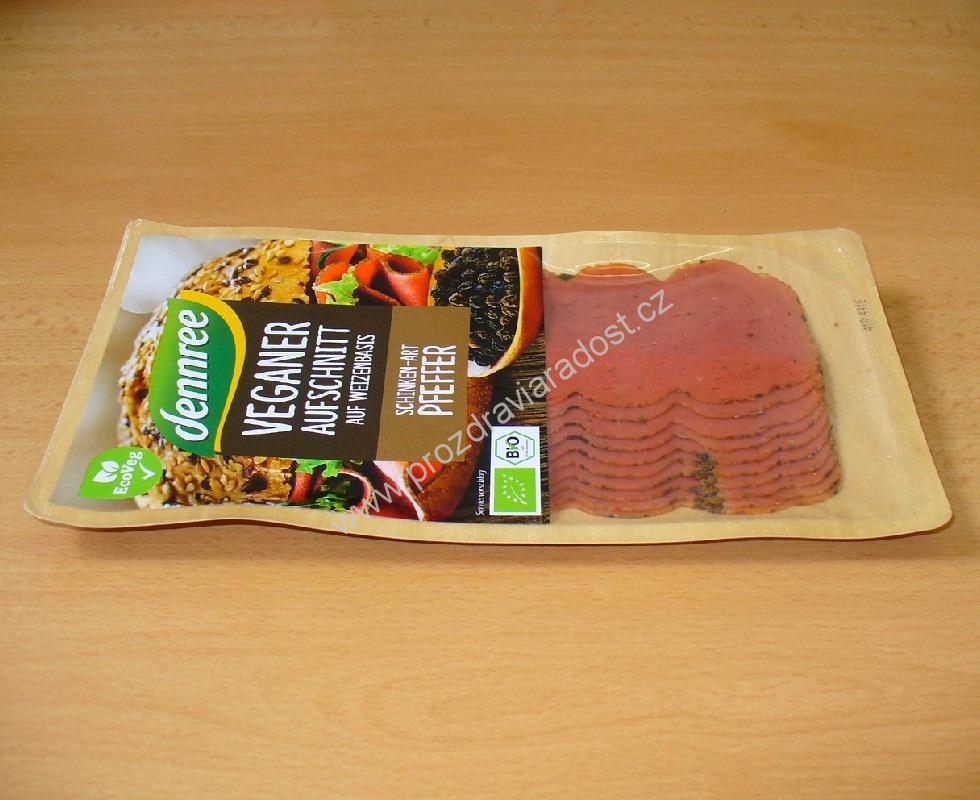 Veganské řezy s pepřem 90 g Dennree