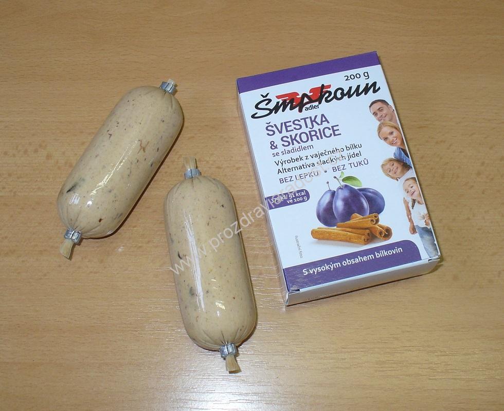 Šmakoun švestka a skořice 200 g