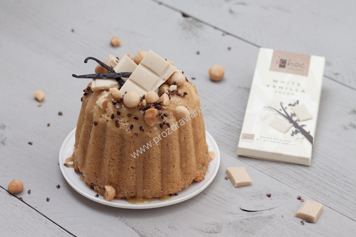 iChoc bílá čokoláda s vanilkou 80 g Bio vegan