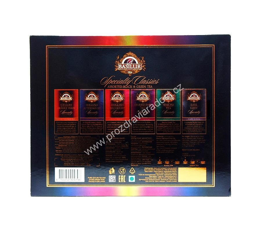 Basilur Specialty Assort 60 papír