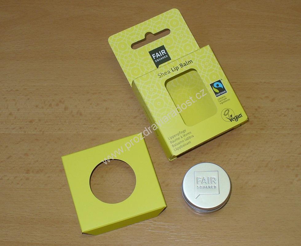 Balzám na rty Vanilka 12 g FAIR SQUARED
