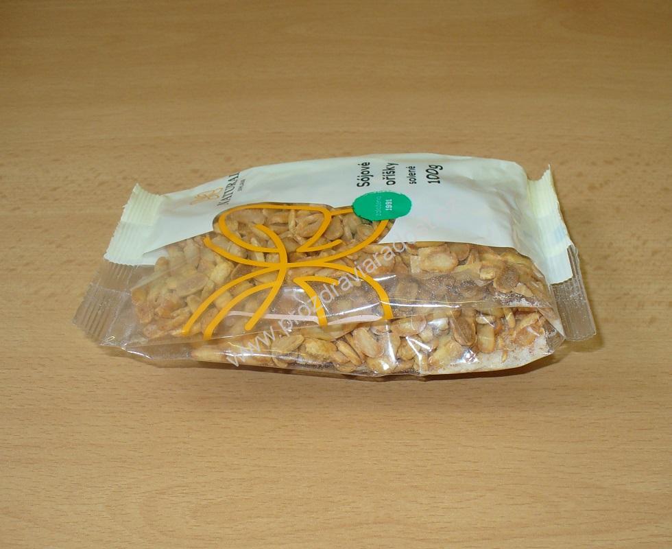 Sójové oříšky pražené solené 100 g NATURAL J.