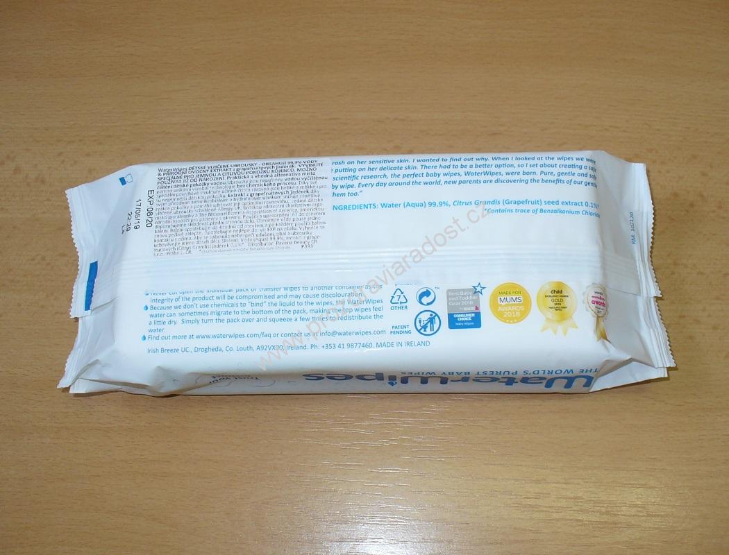 Dětské ubrousky 60 ks WaterWipes