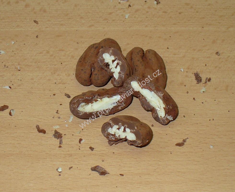 Pekany v čokoládě a kakau